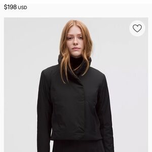 Women's Black Lululemon Jacket